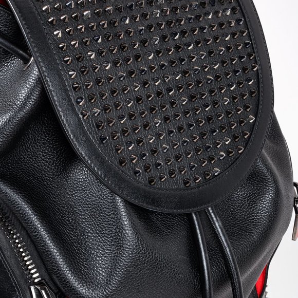 Christian Louboutin Explorafunk Black Calfskin Backpack - Picture 6 of 15
